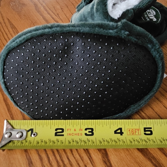 NWT NFL Jets FOCO Baby/Toddler Ankle Top Slippers - Picture 11 of 11